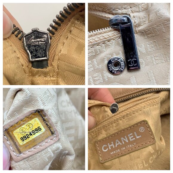 Chanel Beige Square Quilted Caviar Leather LAX Bowler Bag - Picture 12 of 13